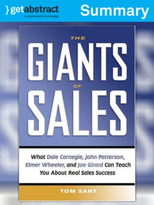 cover image of The Giants of Sales (Summary)
